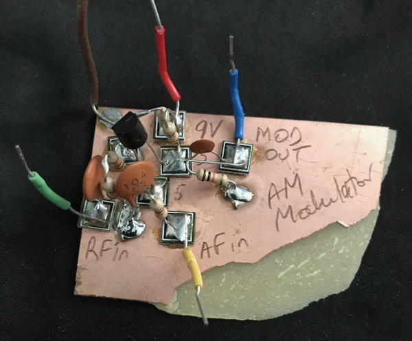 An AM Modulator built 'Ugly' style