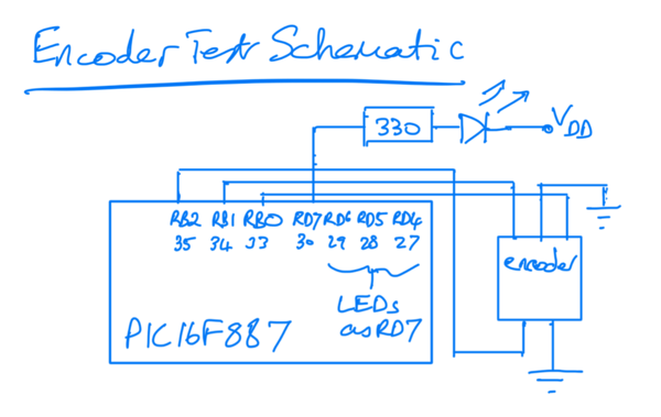 Encoder Test Schematic